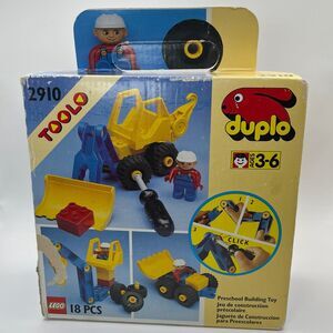 Vintage Lego Duplo Toolo 2910 Preschool Building Toy 1994 Complete